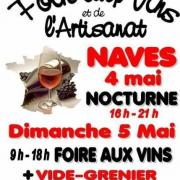 Foire vins et vide greniers naves 2019
